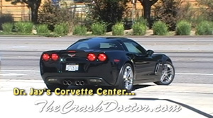 2007 chevy corvette z06 owner review video photo from www.thecrashdoctor.com corvette center in california