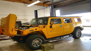 hummer h2 color change paint job from www.thecrashdoctor.com