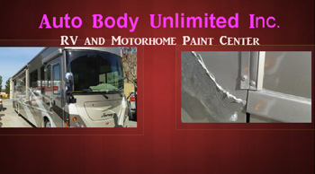 2008 winnebago motorhome body fiberglass reapir and paint match job from www.autobodyunlimitedinc.com photo