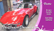 1968 Corvette restoration video photo by www.thecrashdoctor.com