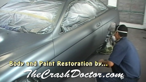 1992 Lexus paint restoration video graphic from www.thecrashdoctor.com