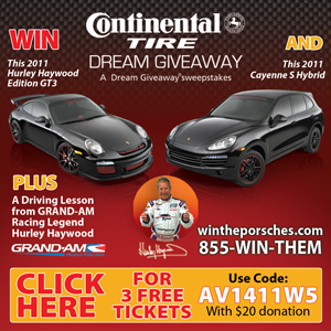Porsche Dream Give a Way for charity contest win two porsches now from www.thecrashdoctor.com