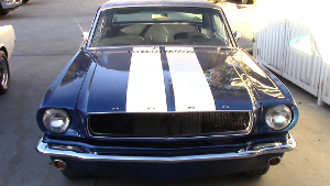1965 Classic Mustang collision rust repair paint video