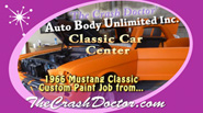 Classic Mustang complete paint and restoration custom painting from www.thecrashdcotor.com