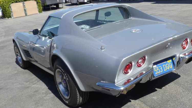1971 vette paint repair from Auto Body Unlimited Simi Valley California