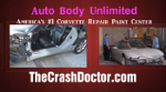 2001 Corvette extreme fiberglass repair and paint consumer review video from www.thecrashdoctor.com photo