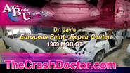 69 MG European restoration paint job video from www.thecrashdoctor.com