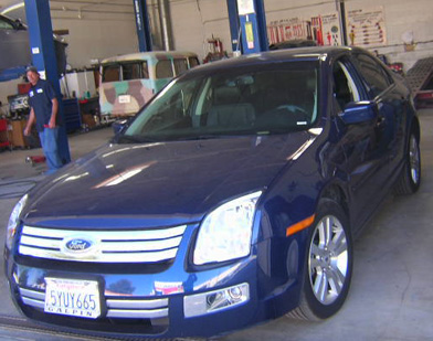 ford fusion after paint photo www.thecrashdoctor.com