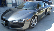 2011 Audi R8 Specialty expensive sports car auto body collision repair and apint job consumer reveiew video from www.thecrashdoctor.com photo